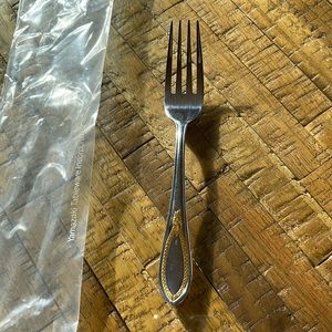 New in wrapper Yamazaki Mayfair Gold Accent Salad fork